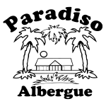logo albergue paradiso negro logo albergue paradiso negro
